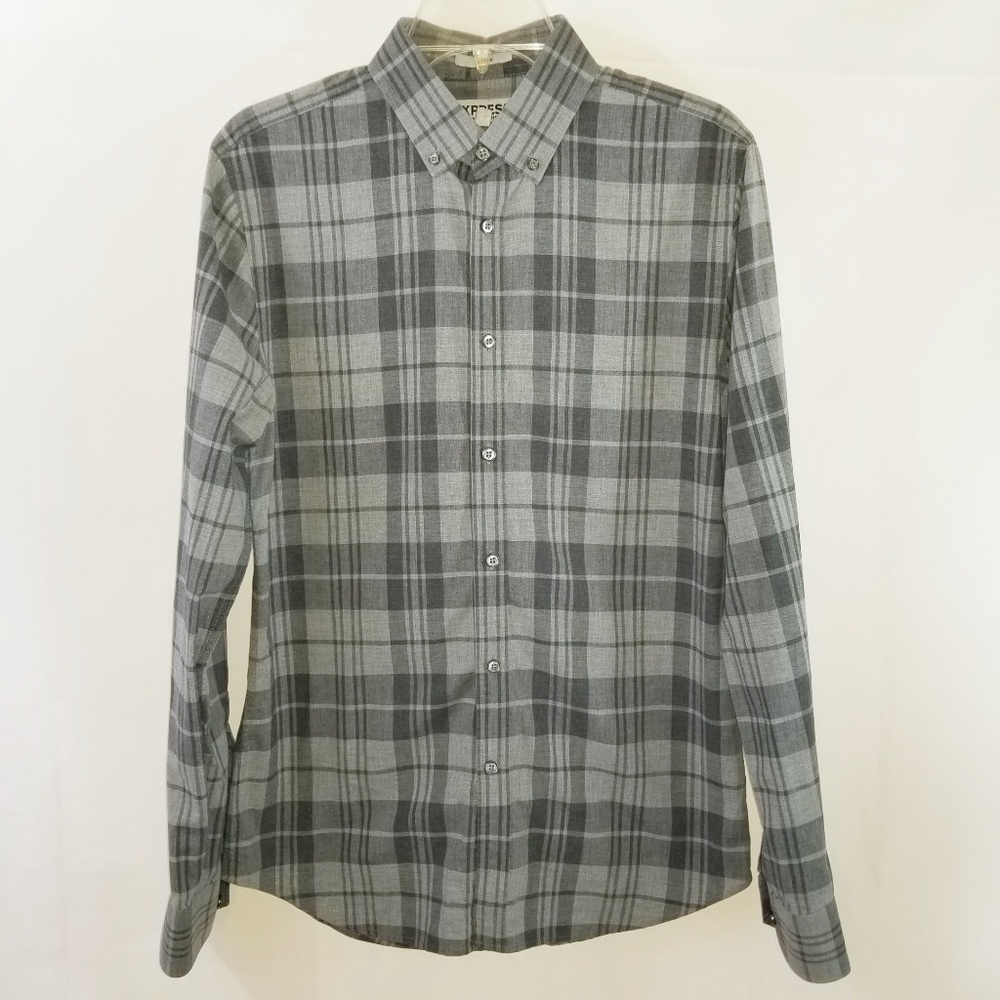 Express Button Down Youth Fitted Shirt